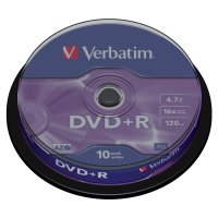 Verbatim DVD+R 4,7GB 16x 10SP cake