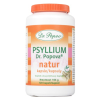 DR. POPOV Psyllium natur 120 kapsúl