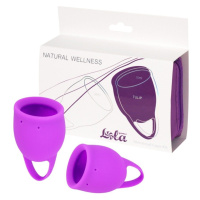 LOLA GAMES Sada menštruačných kalíškov Natural Wellness Purple Tulip 2 ks