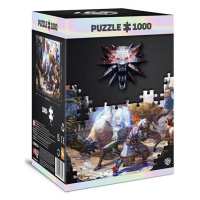 Puzzle The Witcher: Geralt and Triss in Battle