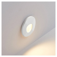 Molto Luce LED vstavané svietidlo Wall 68R Sina IP44 RD, biele, CCT