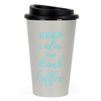 Cestovný hrnček - Keep calm and drink coffee ALBI