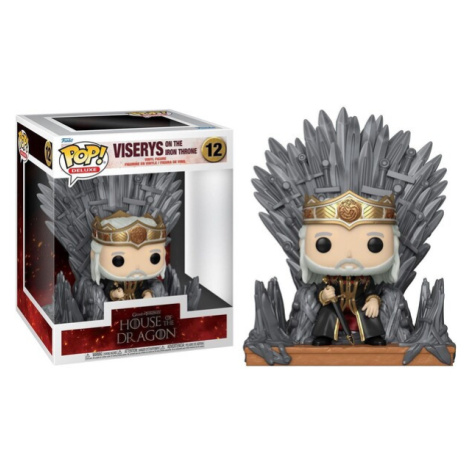 Funko POP! #12 Deluxe: Dom Dragon S2 - Viserys on Throne 15 cm