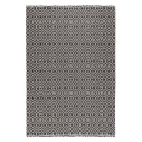 Sivý bavlnený koberec Oyo home Casa, 75 x 150 cm