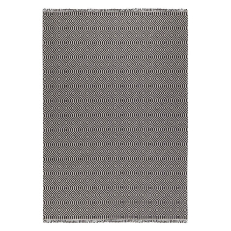Sivý bavlnený koberec Oyo home Casa, 75 x 150 cm