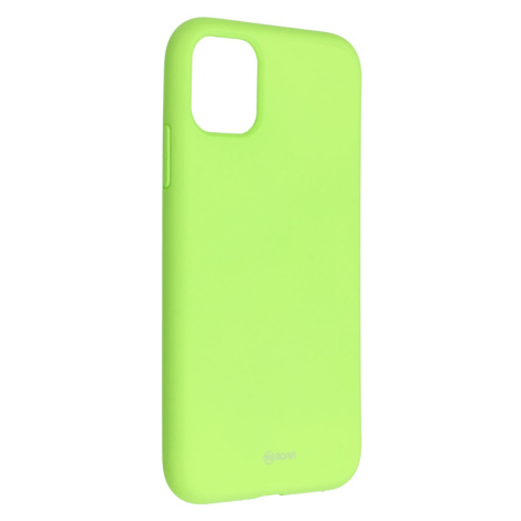 Silikónové puzdro na Apple iPhone 14 Pro Max Roar Colorful Jelly lime