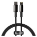 Kábel Baseus Tungsten Gold Cable Type-C to iP PD 20W 2m (black)