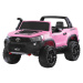 mamido  Detské elektrické autíčko Toyota Hilux 4x4 ružové