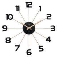 Dizajnové nástenné hodiny JVD HT072.3, 49cm