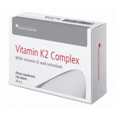 HELVETIA Apotheke vitamín K2 complex 100 tabliet