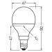 OSRAM LED Relax/Active/Sleep kvapky E14 4,9W matné 827/840