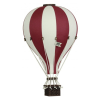 Dadaboom.sk Dekoračný teplovzdušný balón- bordová - S-28cm x 16cm