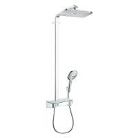 Hansgrohe Raindance E, Showerpipe 360 1jet s termostatom ShowerTablet Select 300, chrómová, HAN-