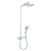 Hansgrohe Raindance E, Showerpipe 360 1jet s termostatom ShowerTablet Select 300, chrómová, HAN-