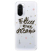Odolné silikónové puzdro iSaprio - Follow Your Dreams - black - Xiaomi Poco F3