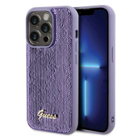 Guess Sequin Script Logo Apple iPhone 15 Pro GUHCP15LPSFDGSU Purple