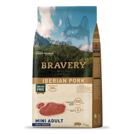 Bravery Dog Mini Adult Mini Iberian Pork - 2kg