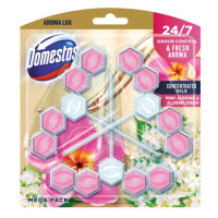 Domestos Lux Pink Jasmine & Elderflower tuhý WC Blok 3x55g