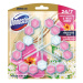 Domestos Lux Pink Jasmine & Elderflower tuhý WC Blok 3x55g