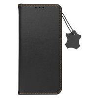 Diárové puzdro na Samsung Galaxy S21 FE 5G Leather Forcell Smart Pro čierne