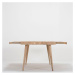 Jedálenský stôl z dubového dreva Gazzda Ena Two, 160 × 90 cm