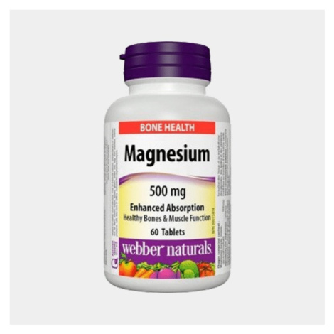 Webber Naturals Horčík magnézium 500 mg 60 tabliet