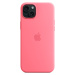 Originál Apple Silikónový kryt s MagSafe pre iPhone 15 Pink, MWN93ZM/A