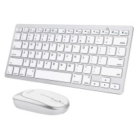 Klávesnica Mouse and keyboard combo Omoton KB066 30 (Silver)