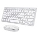 Klávesnica Mouse and keyboard combo Omoton KB066 30 (Silver)