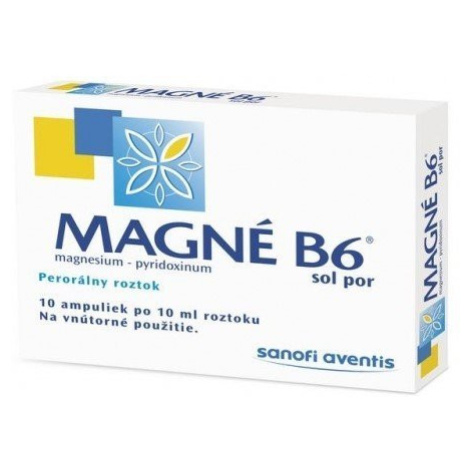 Magne-B6 sol.por. sol.por.10 x 10 ml