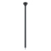 Montážna tyč pre koľajnicu DUOline, čierna 25 cm