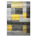 Sivo-žltý koberec Flair Rugs Cosmos, 120 × 170 cm