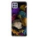 Odolné silikónové puzdro iSaprio - Dark Flowers - Samsung Galaxy A22 5G