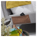 Sivá dvojlôžková posteľ Kave Home Lydia, 160×200 cm