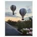 Dadaboom.sk Dekoračný teplovzdušný balón - ružová/modrá - L-50cm x 30cm