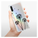 Odolné silikónové puzdro iSaprio - Three Dandelions - black - Xiaomi Mi A3
