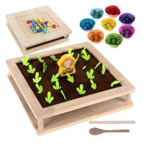 Drevené puzzle farma 2v1