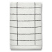 Biely bavlnený uterák 50x100 cm Tile Stone - Mette Ditmer Denmark