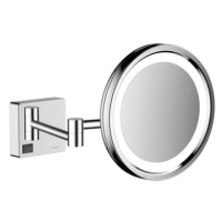 Kozmetické zrkadielko Hansgrohe AddStoris sklopné chróm 41790000