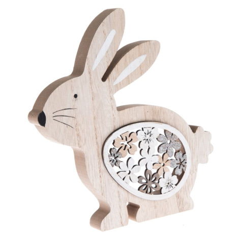 Drevený dekoratívny zajac - Dakls