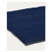 Modrá bavlnená deka pre psa 80x100 cm Tabby - Kave Home