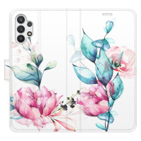 Flipové puzdro iSaprio - Beautiful Flower - Samsung Galaxy A32 5G