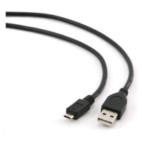 GEMBIRD Kabel USB 2.0 A-Micro B propojovací 1,8m (černý) - DUPL.