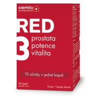 CEMIO RED3 Prostata, potencia, vitalita 60 kapsúl