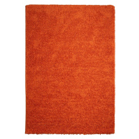 Kusový koberec Efor Shaggy 3419 Orange - 60x115 cm Mono Carpet