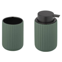 Zelená keramická súprava doplnkov do kúpeľne Belluno – Wenko