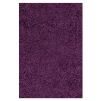 Kusový koberec Life Shaggy 1500 lila Rozmery koberca: 80x150