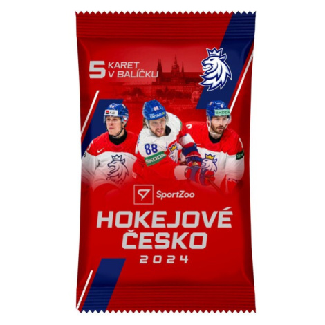 Hokejové karty SportZoo Hobby balíček Hokejové Česko 2024