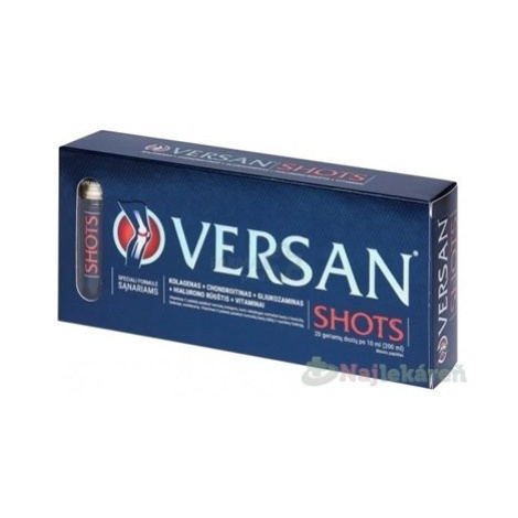 VERSAN Shots ampulky pomarančová 30 x 10 ml