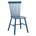 Modré jedálenské stoličky z kaučukového dreva v súprave 2 ks Mill – Bloomingville